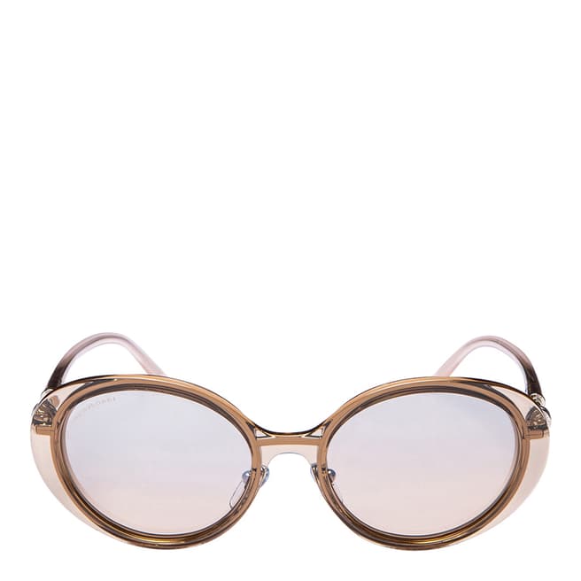 Bvlgari Women's Beige/Lilac Bvlgari Sunglasses 53mm