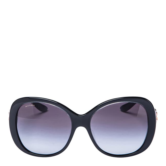 Bvlgari Women's Black/Gold Bvlgari Sunglasses 57mm