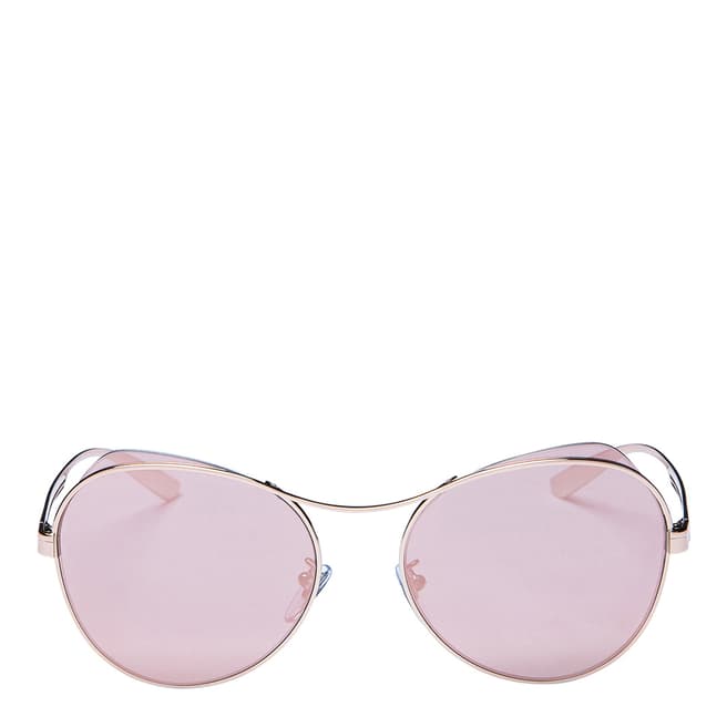 Bvlgari Women's Pink/Rose Gold Bvlgari Sunglasses 57mm