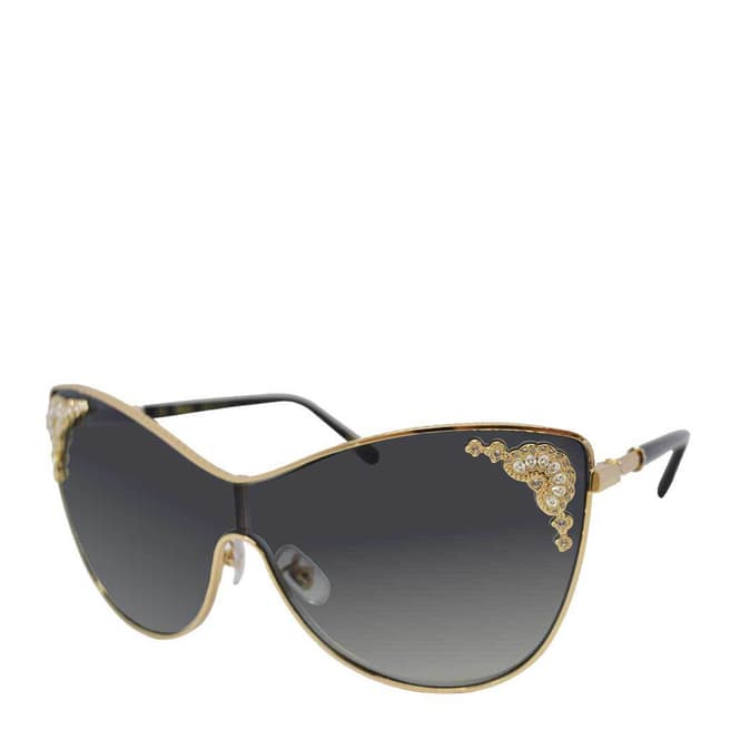Chopard Women's Grey/Gold Chopard Sunglasses 99mm