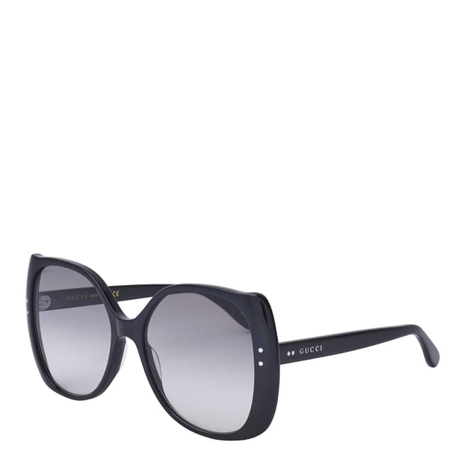 Gucci Women's Navy Gucci Sunglasses 56mm