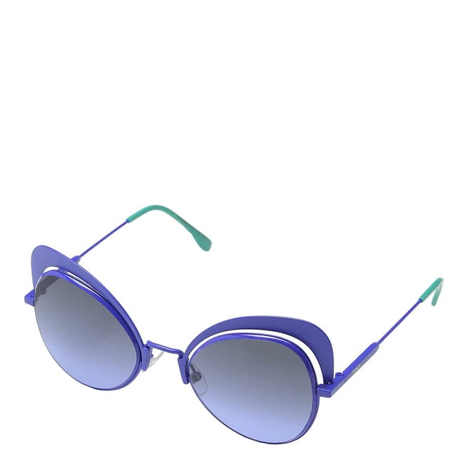 Fendi Women's Blue Fendi Sunglasses 54mm