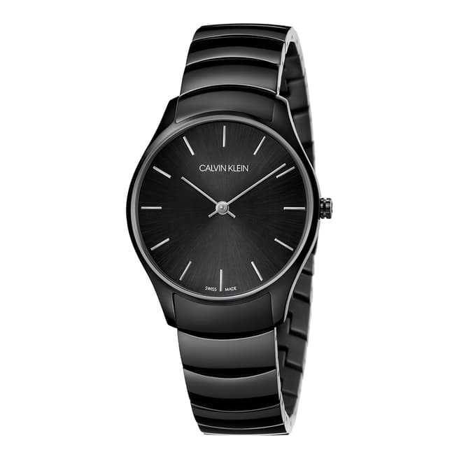 Calvin Klein Black Classic Link Watch 32mm