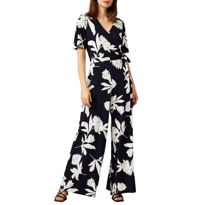 Phase Eight Ivory Cerys Print Jumpsuit