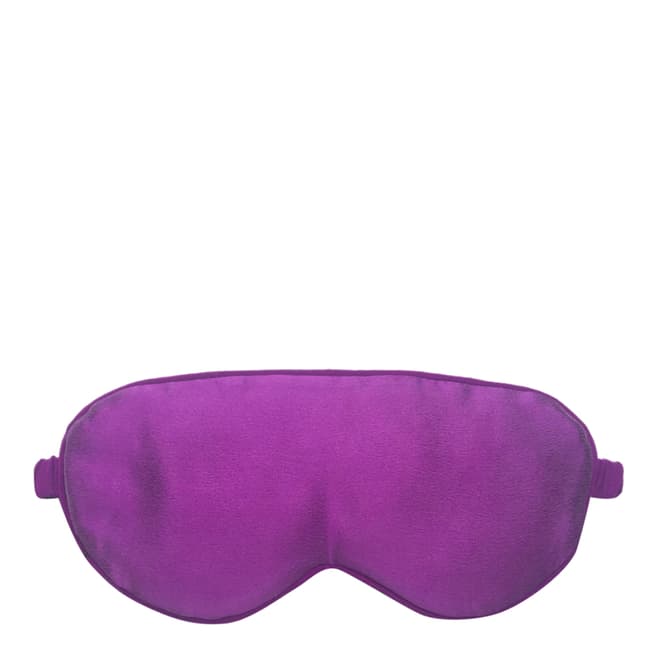 JayLey Collection Purple Hand Made Pure Silk Eye Mask
