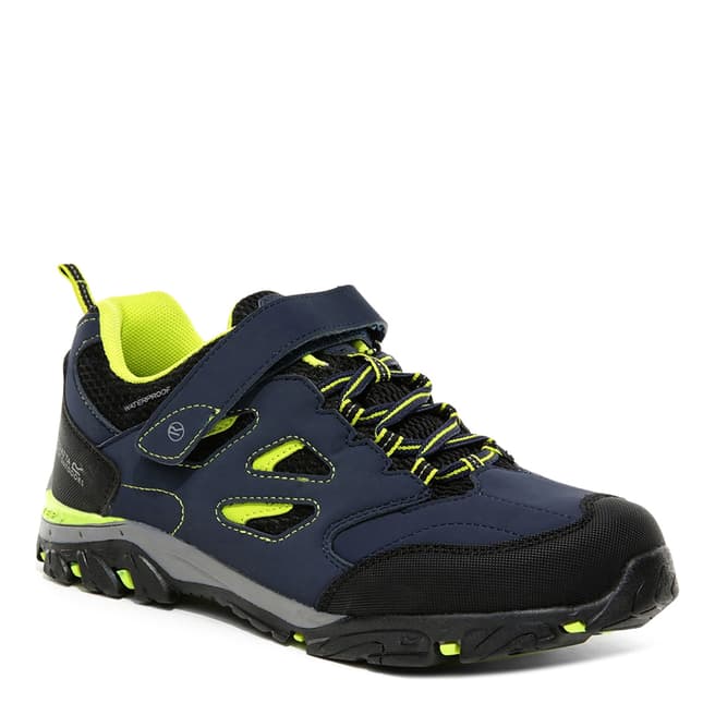 Regatta Navy/Lime Punch Holcombe Low Shoes