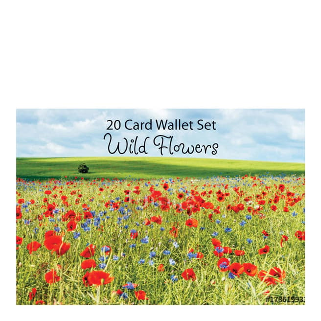 Robert Frederick Wild Flowers 20 Card Wallet Set