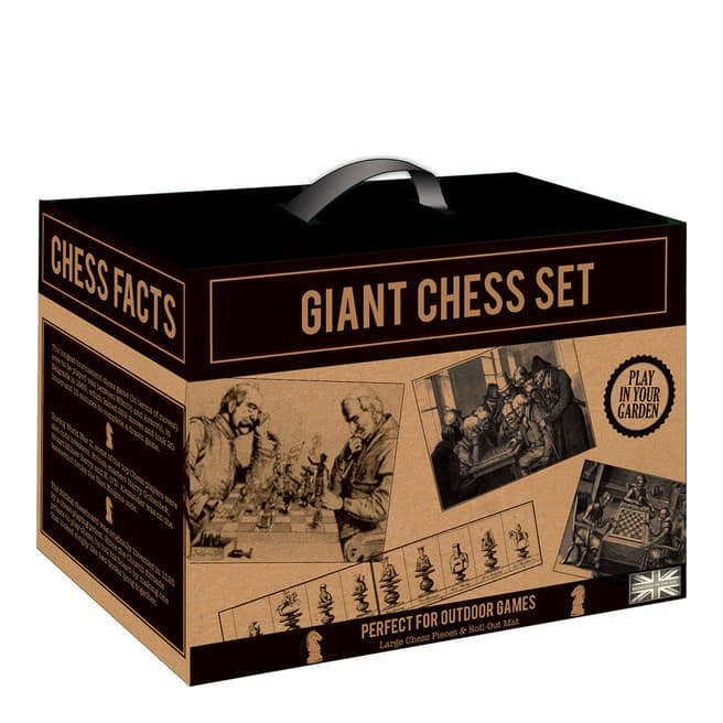 Robert Frederick Giant Chess Kraft Paper Garden Games