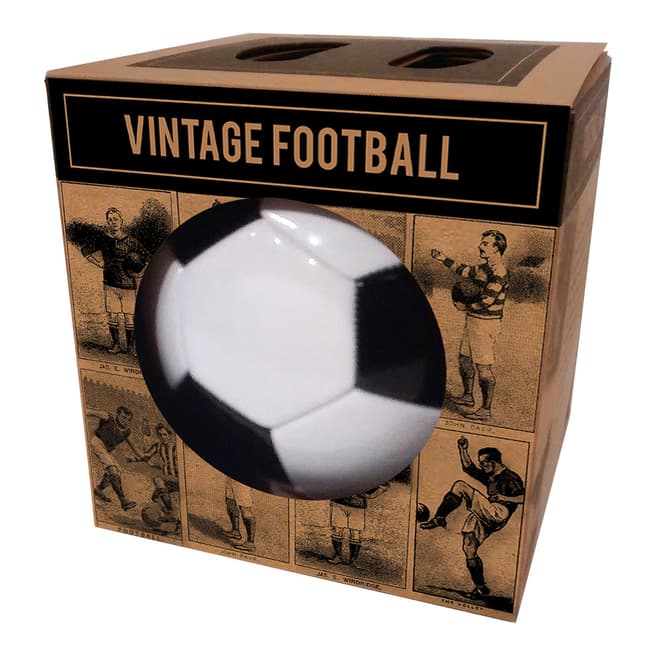 Robert Frederick Black/White Vinyl Football In A Kraft Box