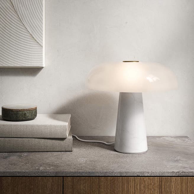 Nordlux Glossy Smart Marble Table Lamp
