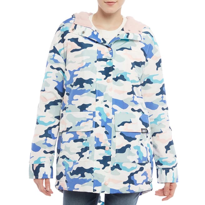 Juicy Couture Blue Camo Printed Jacket 