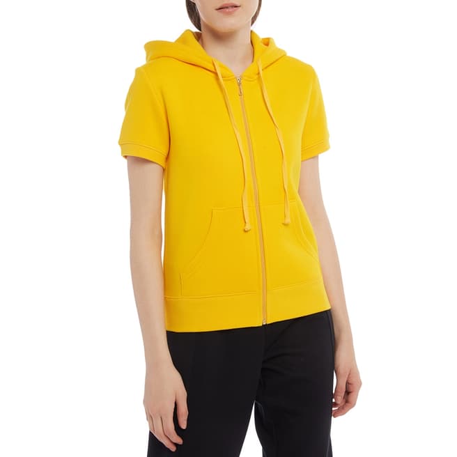 Juicy Couture Yellow Short Sleeve Hoody 