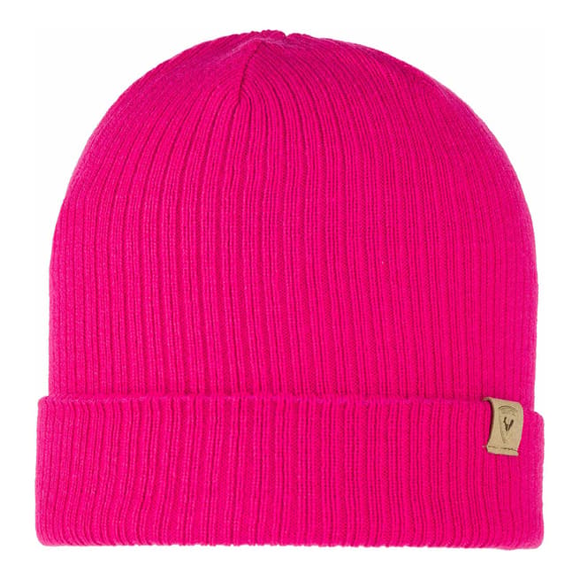 Rossignol Bright Pink Lana Beanie Hat