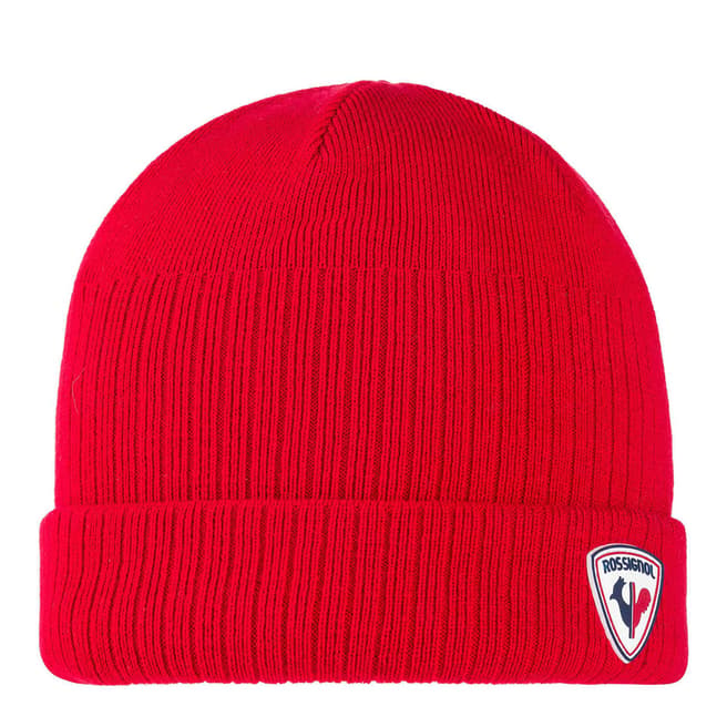 Rossignol Red Ron Beanie Hat