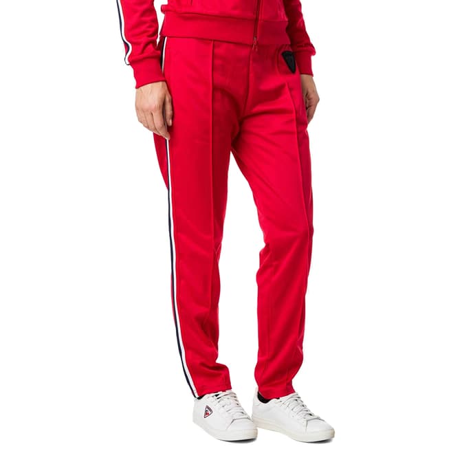 Rossignol Red Tracksuit Shiny Sweat Pants