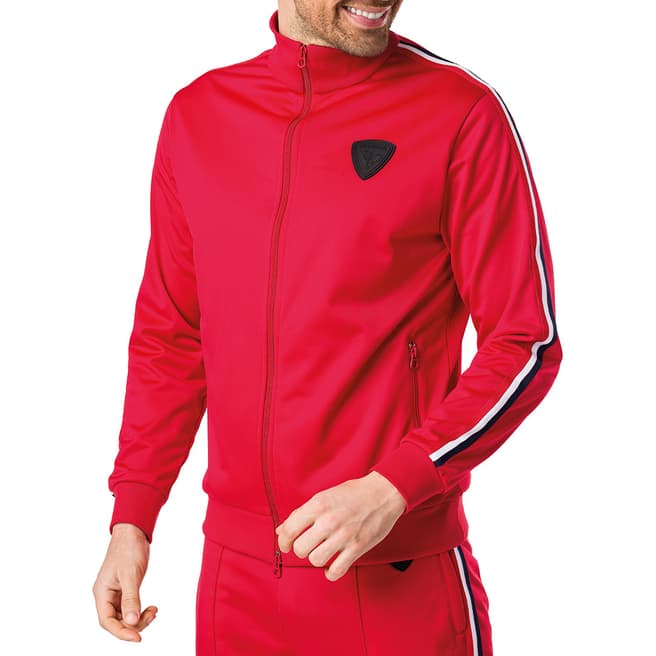 Rossignol Red Tracksuit Shiny Jacket