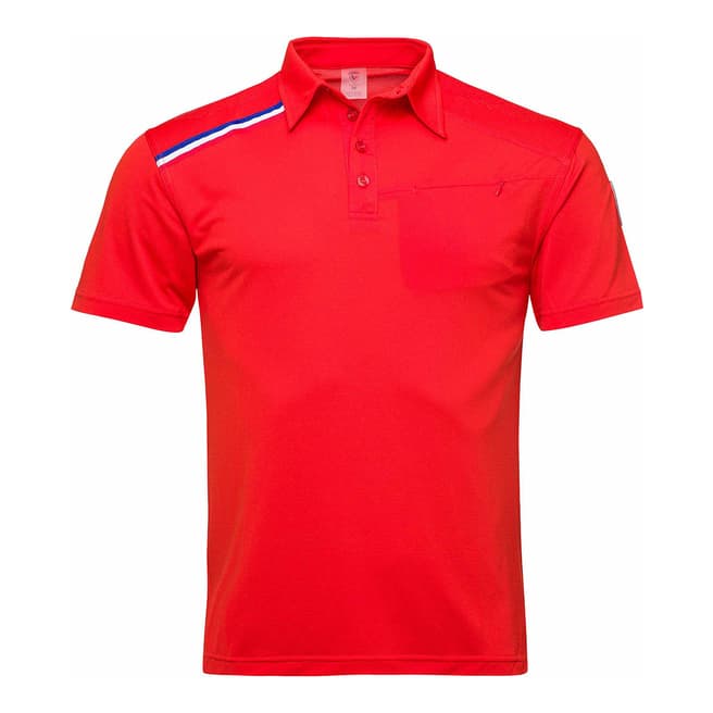 Rossignol Red Odona Polo Shirt
