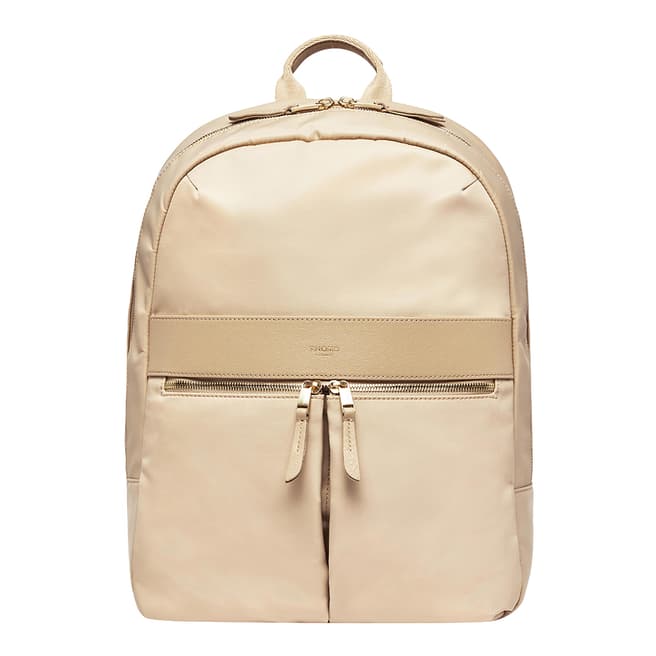 Knomo Trench Beige Beauchamp Backpack 14inch