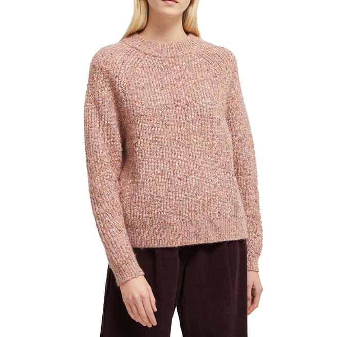 French Connection Pink Suvia Crew Neck Jumper  