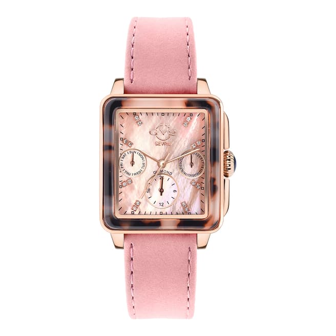 Gevril Women's Pink Bari Watch