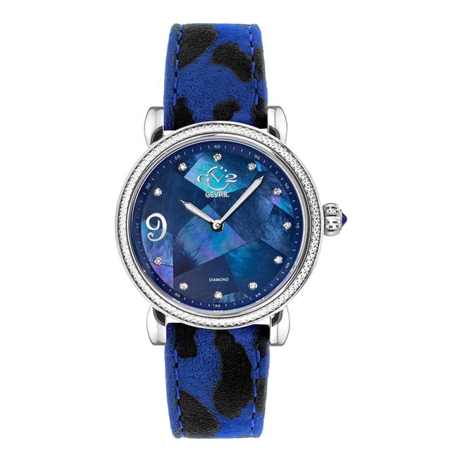 Gevril Women's Blue/Black Ravenna Watch