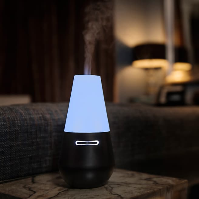madebyzen Enso Aroma Diffuser Black with Blue Light