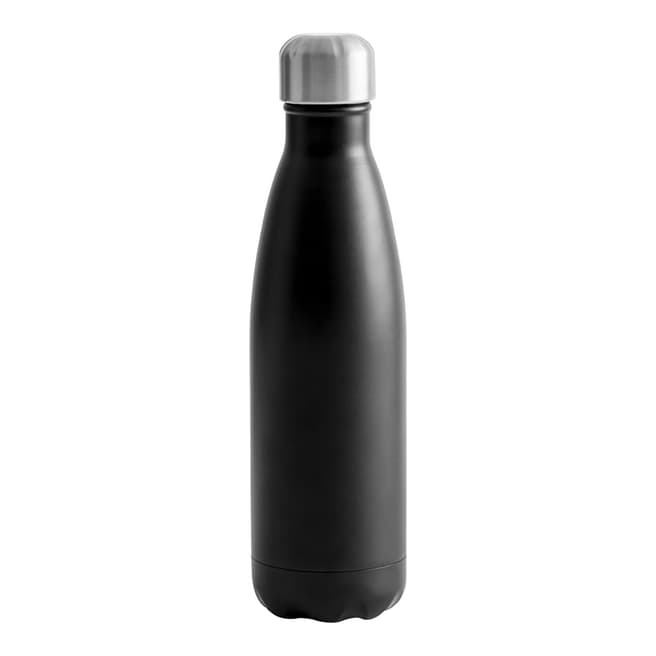 Sagaform Steel Bottle Hot &Amp; Cold Black 500ml