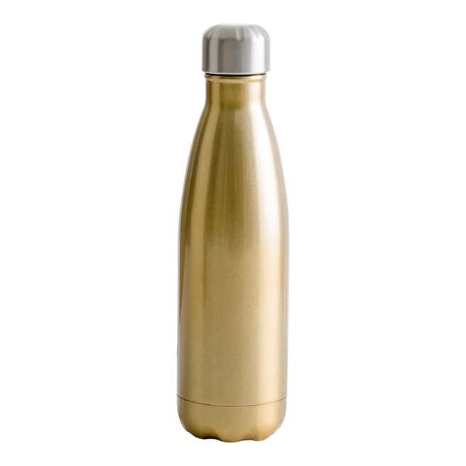 Sagaform Steel Bottle Hot &Amp; Cold Gold 500ml