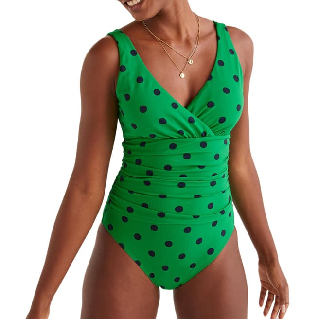 Boden Rich Emerald, Brand Spot Talamanca Swimsuit
