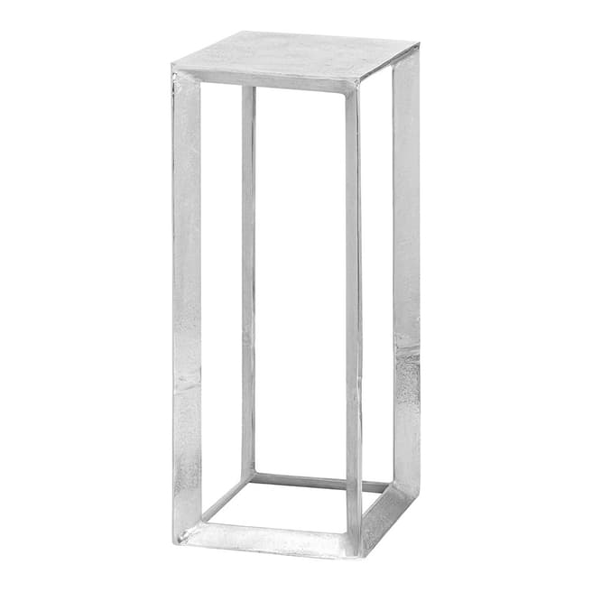 Hill Interiors Cast Silver Plant Stand