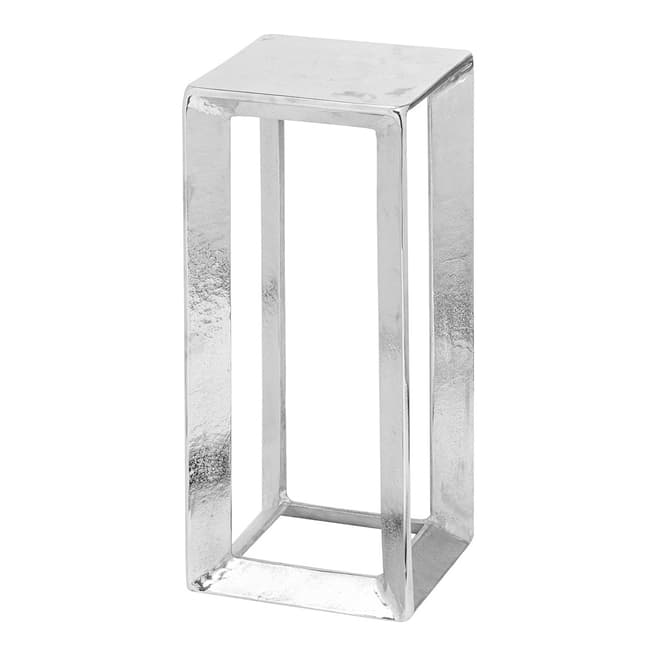 Hill Interiors Small Cast Silver Plant Stand