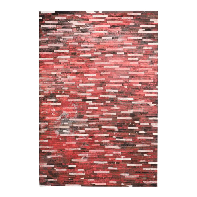 Limited Edition Multi Leather Rug, 230x150cm