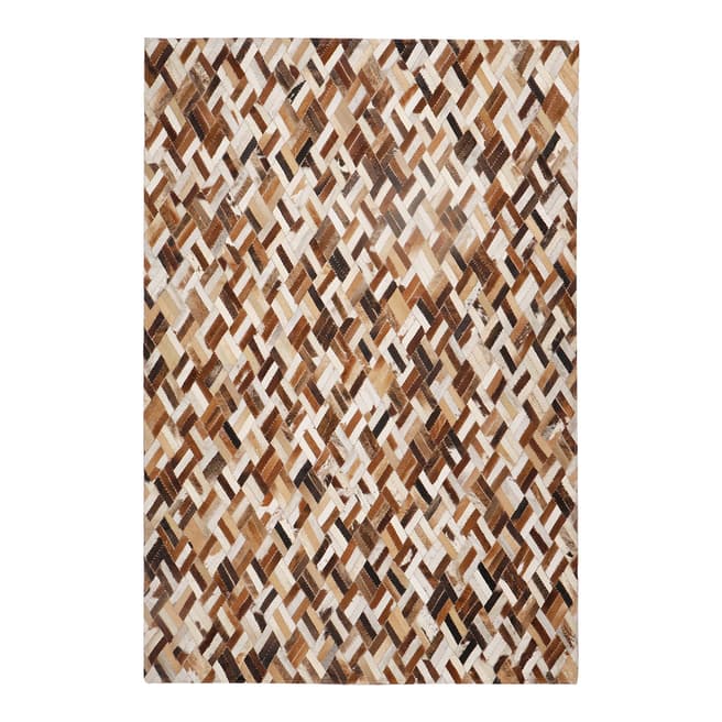 Limited Edition Exotic Leather Rug, 230x150cm