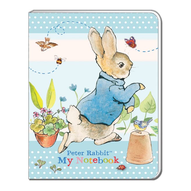 Peter Rabbit Pastel Stripes A6 Soft Cover Note Book
