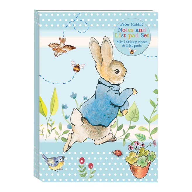 Peter Rabbit Pastel Stripes Things To Do Folder/Sticky Notes
