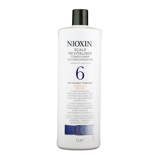 Nioxin Nioxin 3D Care System System 6 Step 2 Scalp Revitaliser Conditioner: For Noticeably Thinning Medium to Coarse Hair Chemically Treated 1000ml