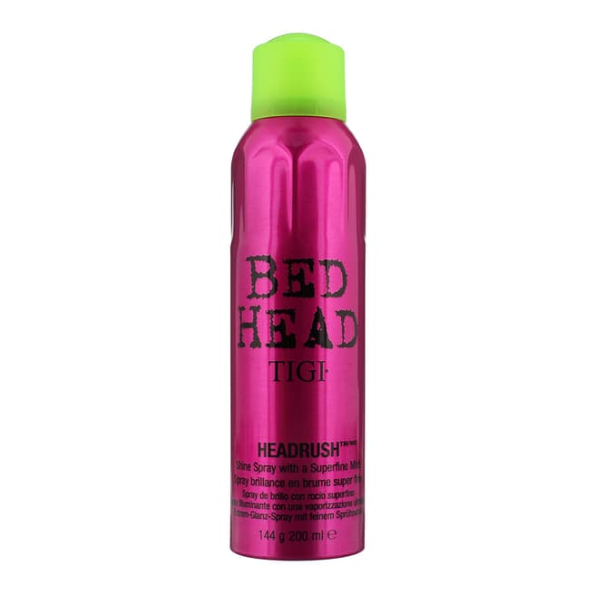 TIGI Smoothing, Frizz Control and Shine Headrush Shine Hair Spray for Shiny Smooth Hair 200ml