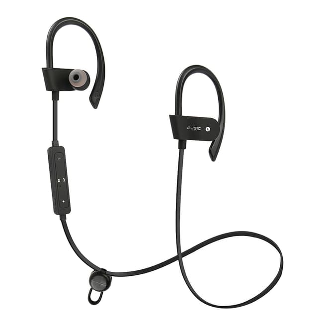 Onamaste Black Bluetooth Sports Earphones