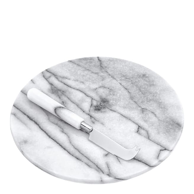 Judge White Marble Cheese Board, 26cm