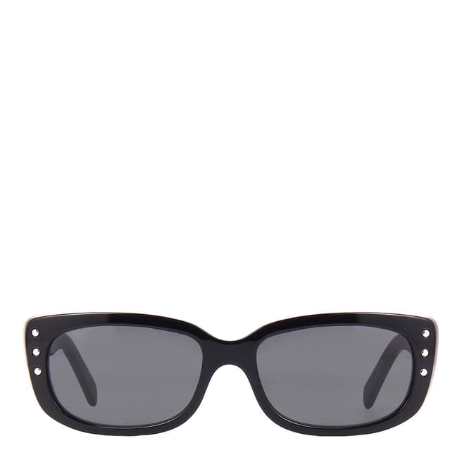 Celine Women's Shiny Black/Smoke Celine Sunglasses 60mm
