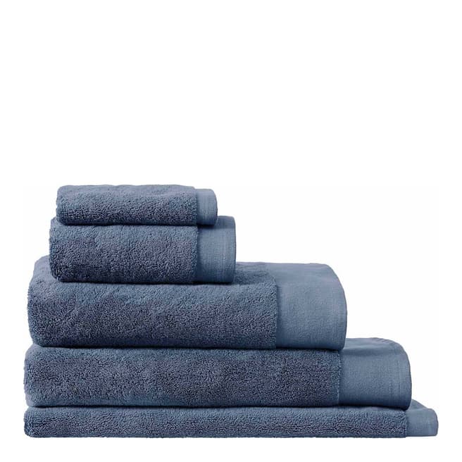 Sheridan Luxury Retreat Bath Towel, Smokey Blue
