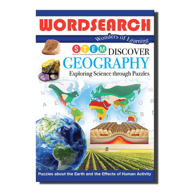 Wonders of Learning Geography Wordsearch Book