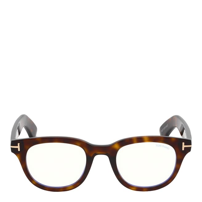 Tom Ford Men's Havana Tom Ford Glasses 46mm