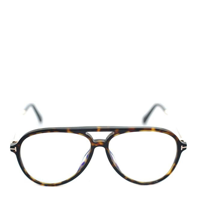 Tom Ford Men's Havana Tom Ford Glasses 56mm