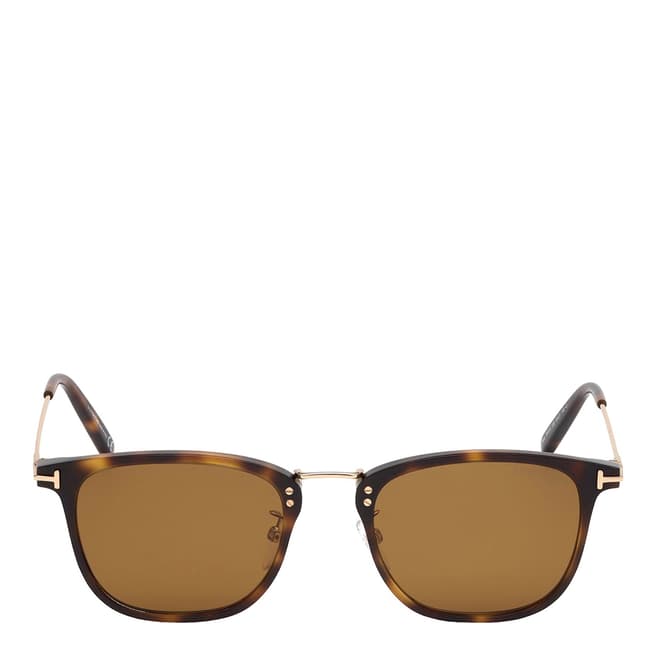 Tom Ford Men's Blonde Havana/Brown Tom Ford Sunglasses 51mm