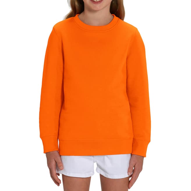 Metanoia Kid's Bright Orange Iconic Sweatshirt