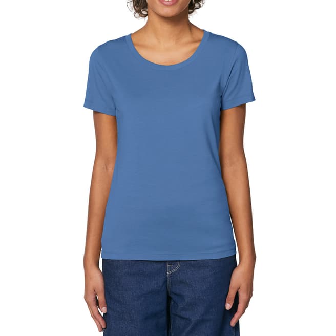 Metanoia Bright Blue Expresser Fitted Tee
