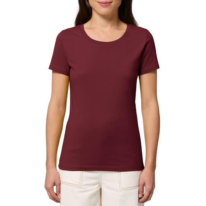 Metanoia Burgundy Expresser Fitted Tee