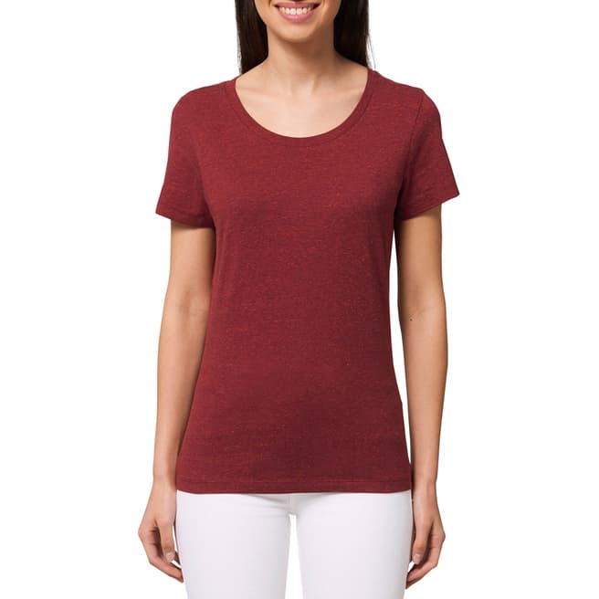 Metanoia Neppy Burgundy Expresser Fitted Tee