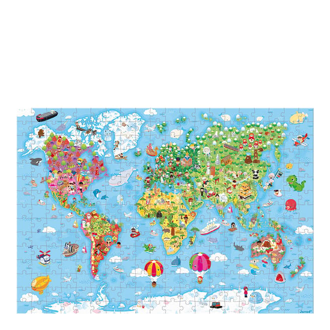 Janod World Giant Puzzle